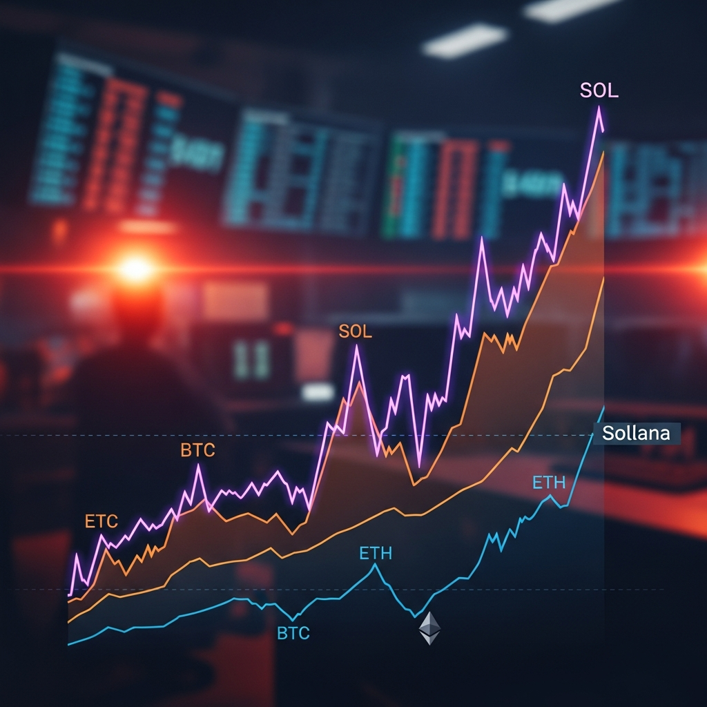 Solana se destaca en el crash del mercado cripto actual