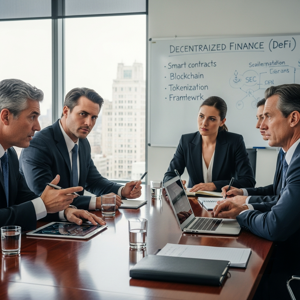 Firmas de Wall Street Abordan Desafios de DeFi con la SEC