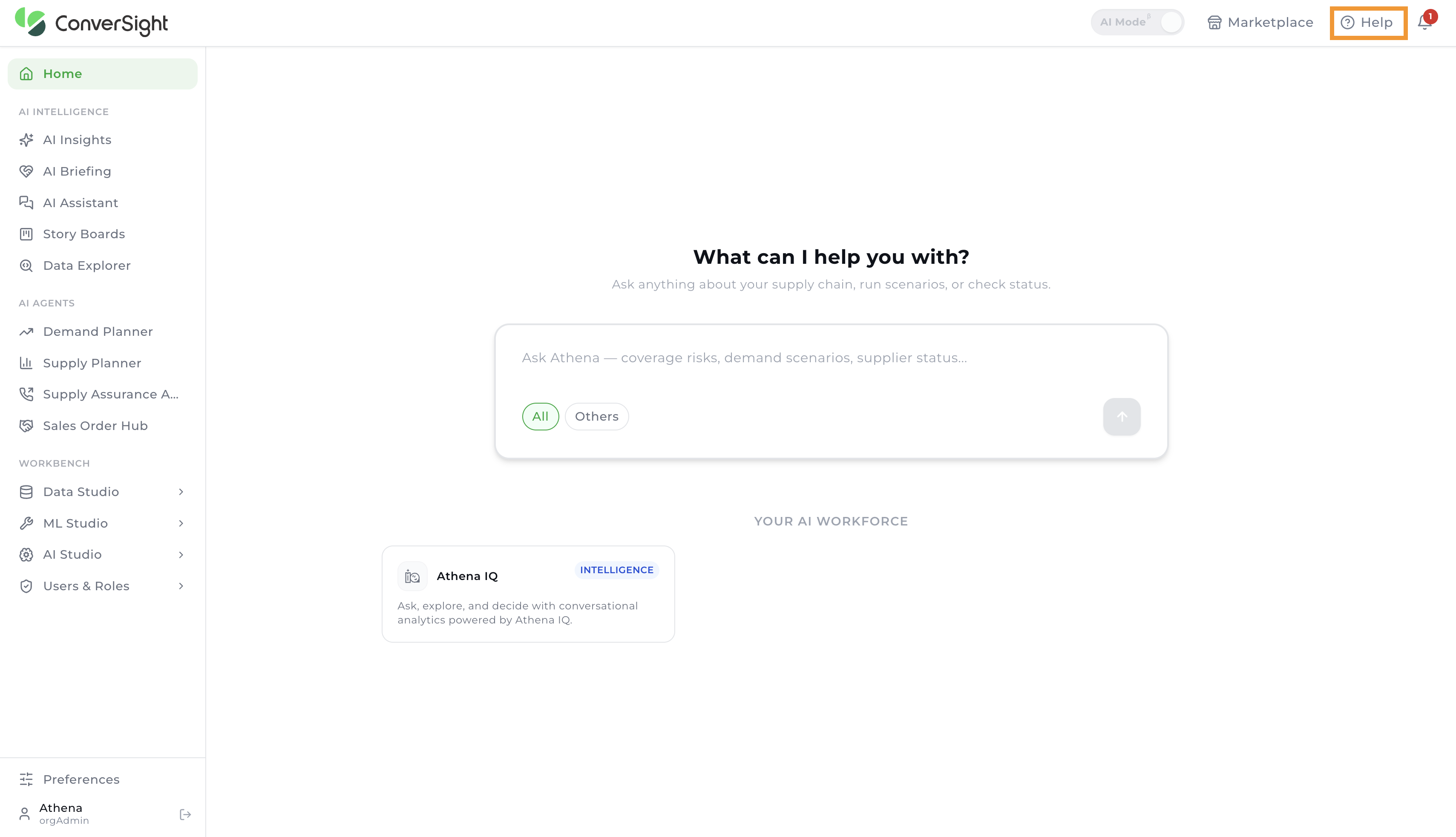 Quick Help Button