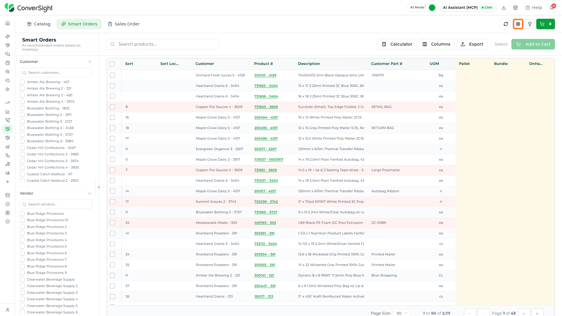 Order Hub Settings