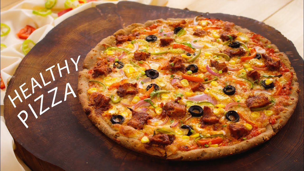 Multigrain Pizza Recipe – Healthy Atta Pizza Dough, Sauce – CookingShooking