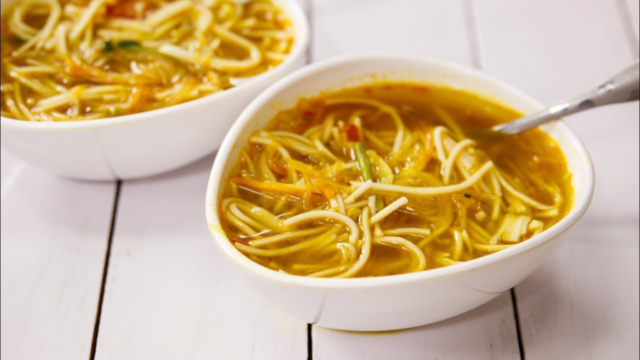 Thukpa Recipe – Veg Noodle Soup in Nepali – Sikkim Style – CookingShooking