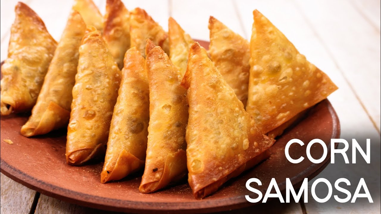 Corn Samosa – Hyderabadi Irani Crispy Snack Recipe – CookingShooking