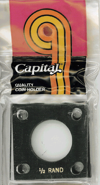 Capital Plastics 144 Coin Holder - 1 2 Krugerrand (27 mm)