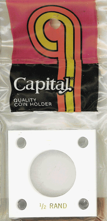 Capital Plastics 144 Coin Holder White - 1 2 oz Krugerrand (27 mm)