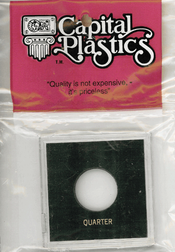 Capital Plastics Quarter Krown Holder - Black