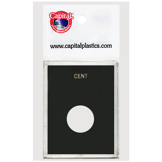 Capital Plastics Cent CAPS Holder - Black