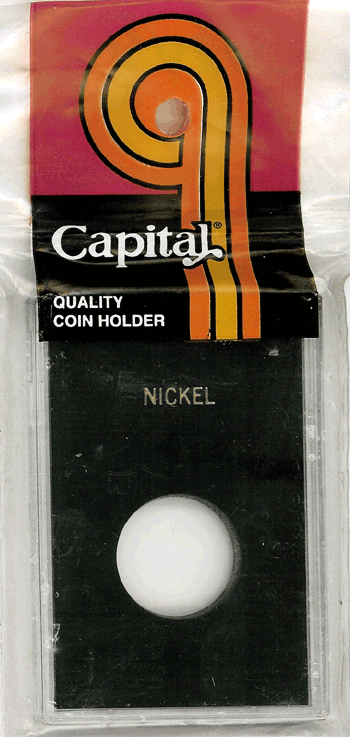 Capital Pastics Nickel CAPS Holder - Black