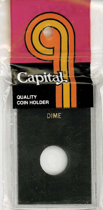 Capital Plastics Dime CAPS Holder - Black