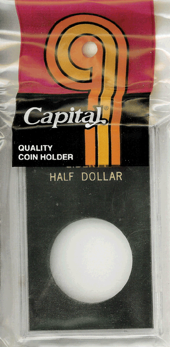 Capital Plastics Liberty Half Dollar CAPS Holder - Black