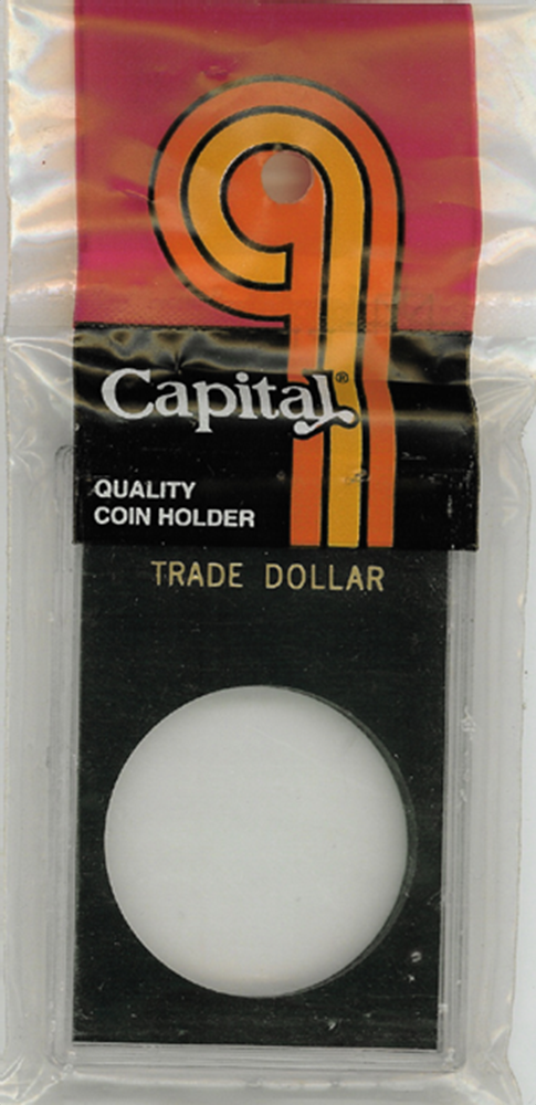 Capital Plastics Trade Dollar CAPS Holder - Black