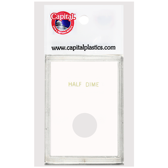 Capital Plastics Half Dime CAPS Holder - White