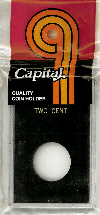 Capital Plastics 2 Cent CAPS Holder - Black