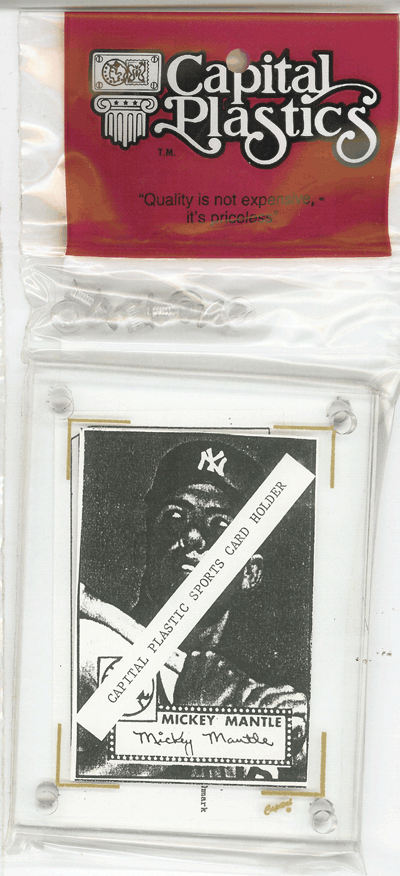 Acrylic Fractional Currency and Card Holder 3 1/2 x 4 3/4