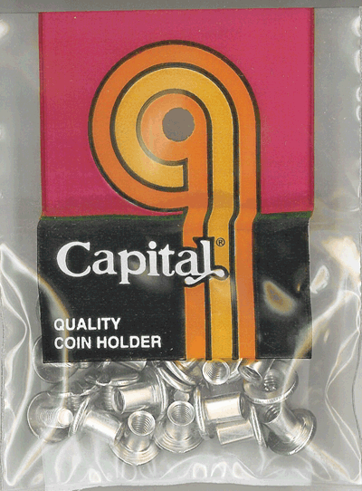 Capital Plastics Metal Screws & Posts - 12 PK