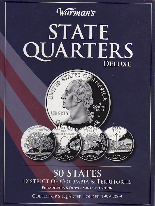 Warmans State Quarters Deluxe Coin Folder 1999 - 2009