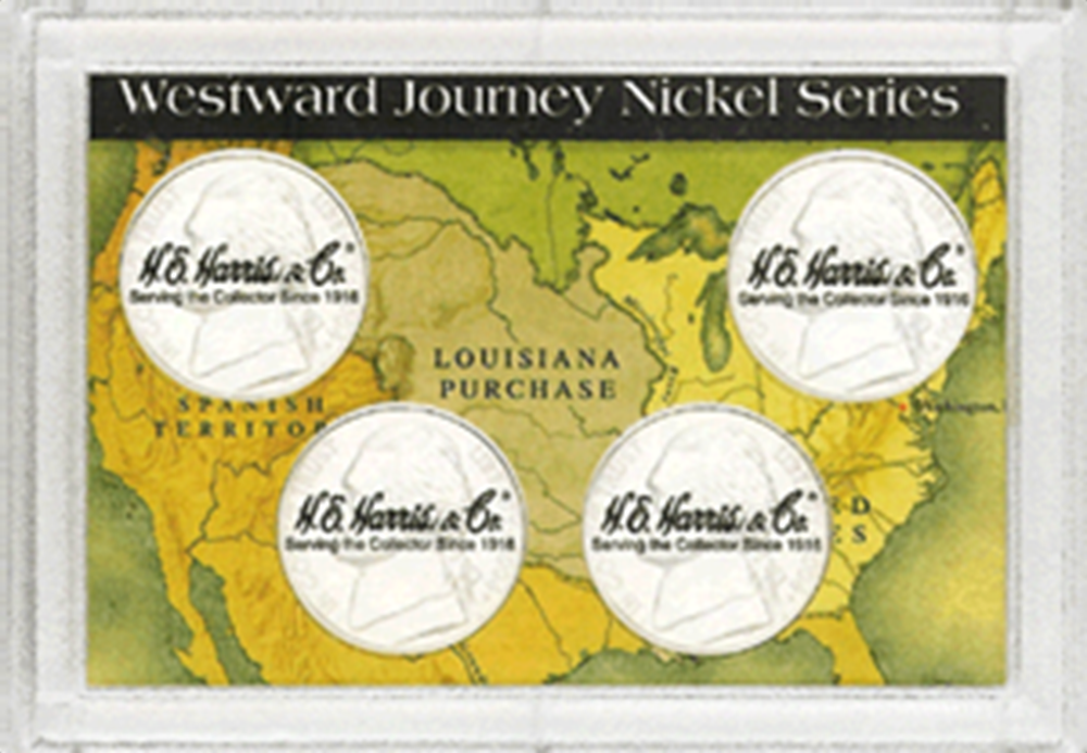 2004 Westward Nickels Frosty Case ( 4 Nickel ) - Louisiana Purchase