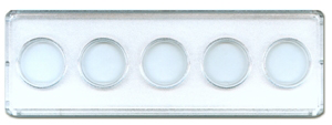 Whitman 5 hole Nickel Snaplocks - Bulk 25 Piece Pack