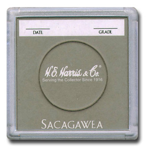 H.E. Harris 2 x 2 Snaplocks for Sacagawea Dollars - 25 PK