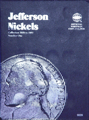 Jefferson Nickels Coin Folder 1938 - 1961