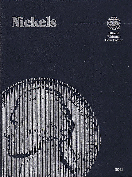 Whitman Nickel Coin Folder - No Dates
