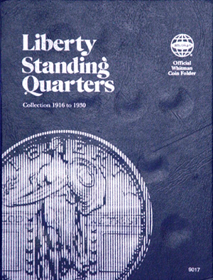 Whitman Standing Liberty Quarter Coin Folder 1916 - 1930
