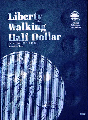 Whitman Liberty Walking Half Dollar Folder 1937 - 1947