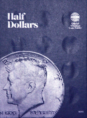 Whitman Half Dollar Coin Folder - No Dates