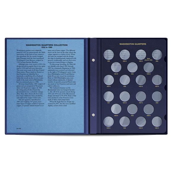 Whitman - Washington Quarter Album: 1932 - 1990
