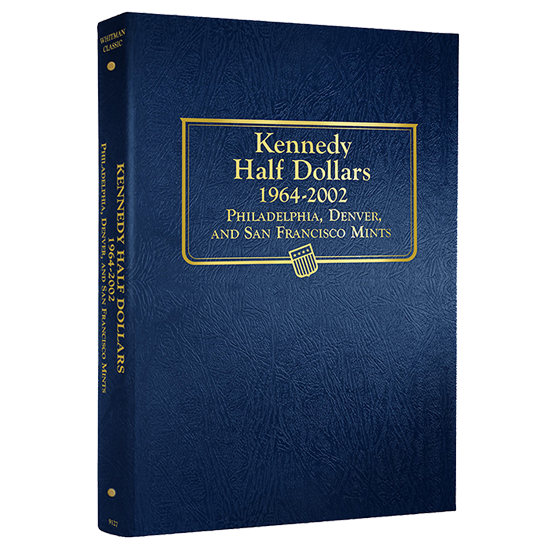 Whitman Kennedy Half Dollars Album 1964 - 2002