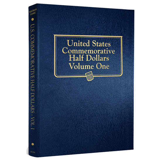 Whitman U.S. Commemorative Half Dollars Album - Vol. 1
