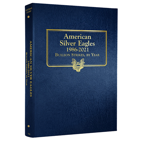 Whitman American Silver Eagle Coin Album 1986 - 2021