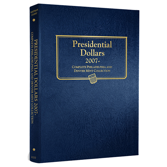 Whitman Presidential Dollars P & D 2007 - 2016