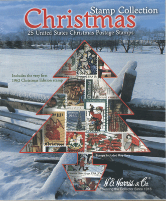 Christmas Stamp Collection - H.E. Harris