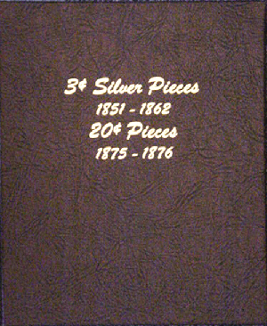 3c Silver Pieces and 20c Pieces - Dansco Coin Album 6109