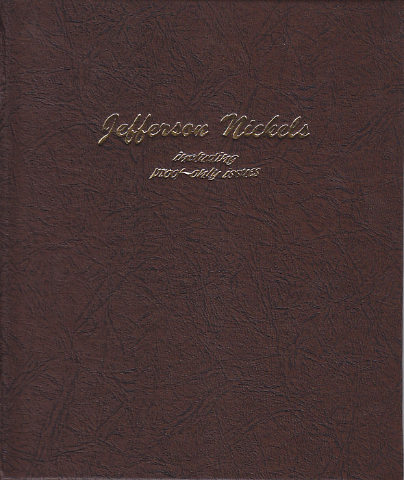 Dansco U.S. Jefferson Nickel Album w/ Proofs - 1938 thru 2005