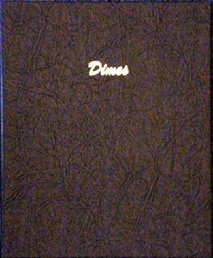 Dimes Plain - Dansco Coin Album 7127