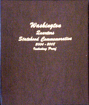 Dansco Album #8140 for Washington Quarters: 1932-1998 w/proofs