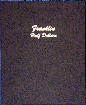 Dansco Franklin Half Dollar Album - 1948 thru 1963