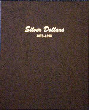 Silver Dollar Coin Album 1878-1893 - Dansco 7173