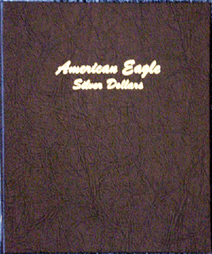 Dansco U.S. American Silver Eagle Album - 1986 thru 2021