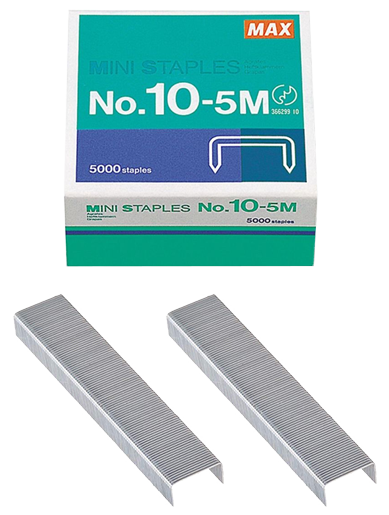 Max USA No. 10-5M Staples - 5000 Pk