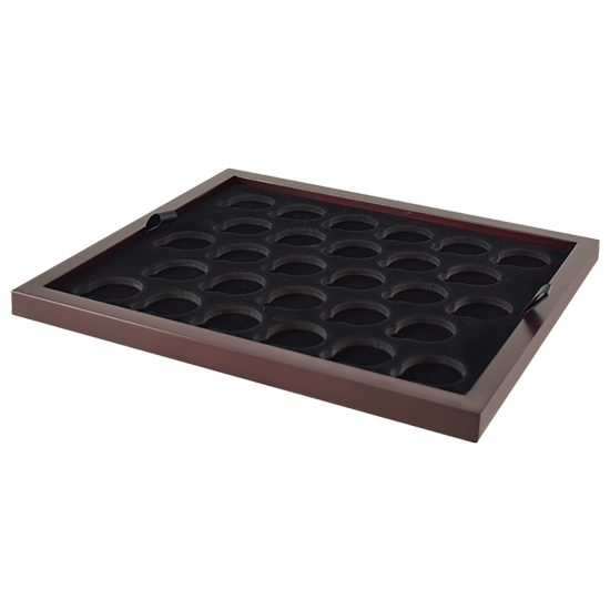 Guardhouse Wood Tray for Small Coin Capsules