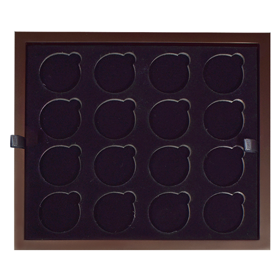 Guardhouse Wood Tray for Large Coin Capsules