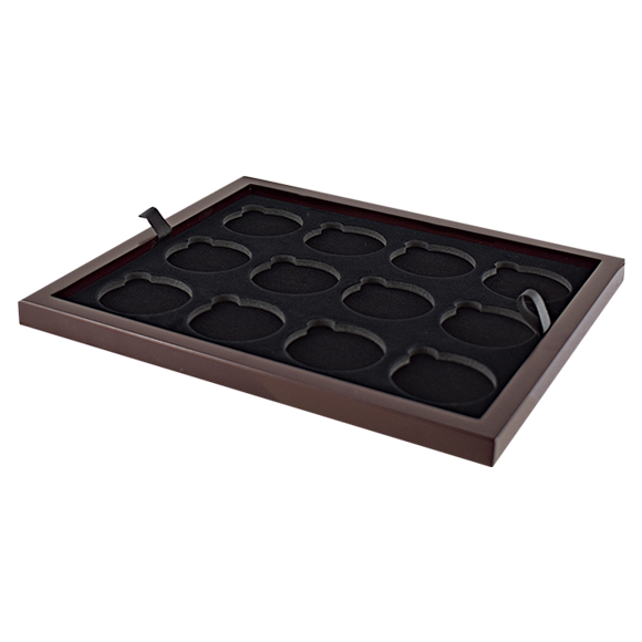 Guardhouse Wood Tray for Xtra Large Coin Capsules