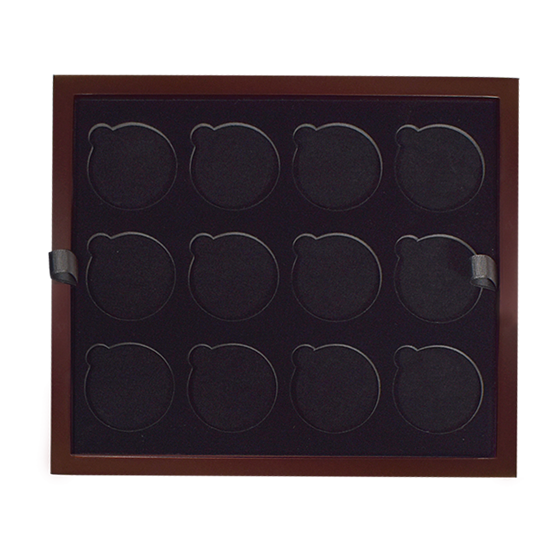 Guardhouse Wood Tray for Xtra Large Coin Capsules
