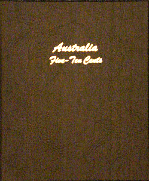 Australia 5c decimal 1966- 5c - Dansco Coin Album