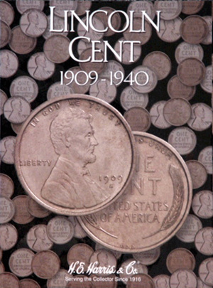 H.E. Harris - Lincoln Cent Folder: 1909 - 1940