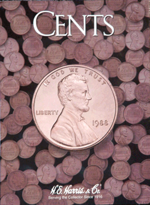 H.E. Harris - Penny Coin Folder: No Dates