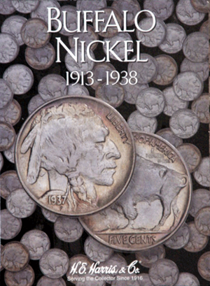 H.E. Harris - Buffalo Nickel Folder: 1913 - 1938